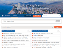 Tablet Screenshot of nhatrangopen.com